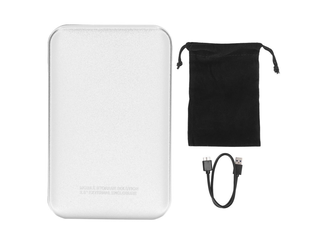 Case Ssd Sata 2,5" Usb 3.0 LAXISCREED Prata