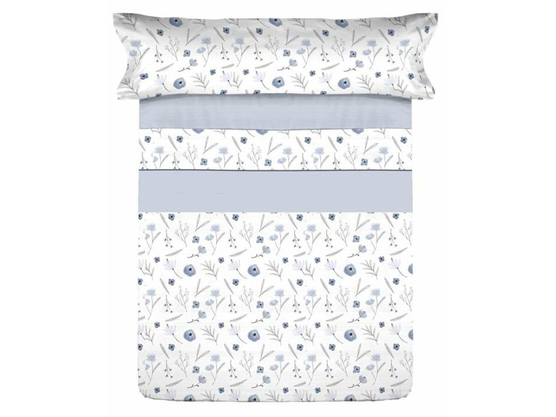 Conjunto de Lençóis TEJIDOS REINA Azul Solteiro