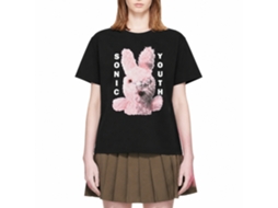 Sonic Youth Dirty Bunny T-shirt Black Classic Unisex Adults Size:l