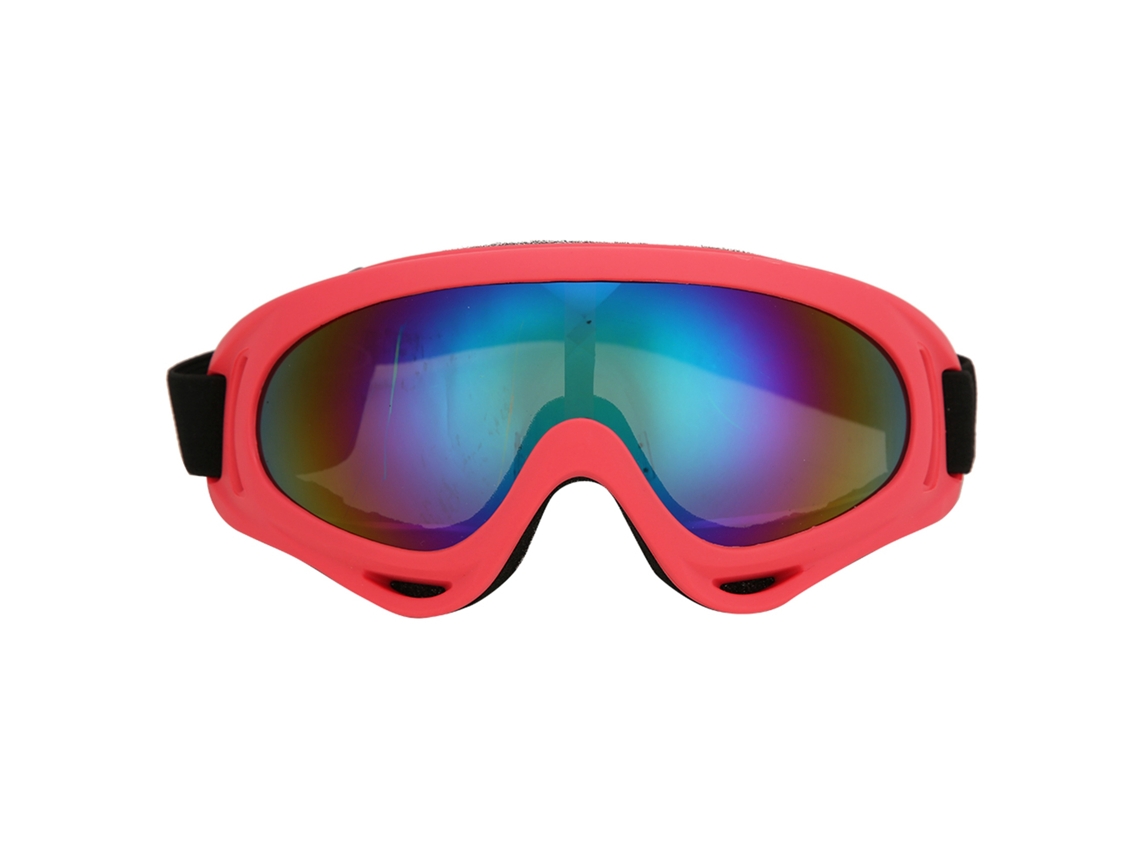 Óculos de Esqui Windproof para Ciclismo e Motociclismo, Vermelho, Proteção para Adultos e Crianças MARCA
