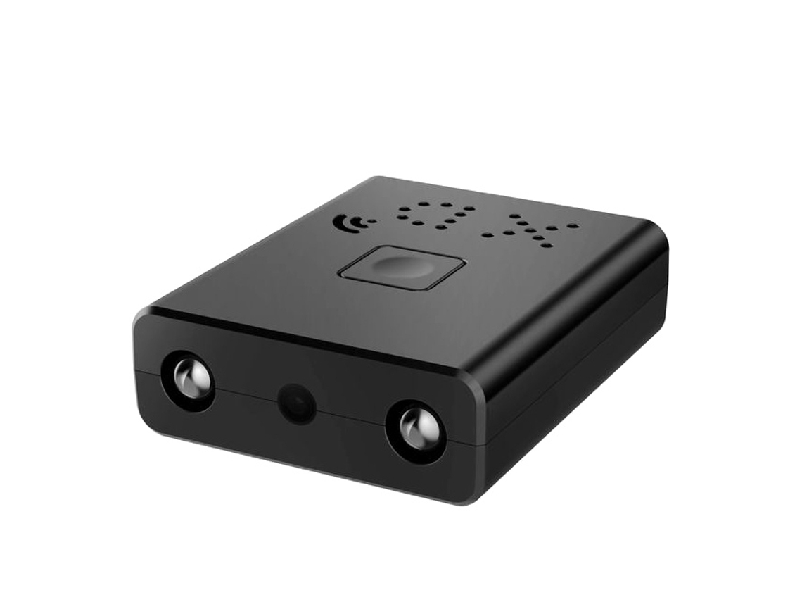 Mini Câmera Fullhd Com Visão Noturna E Detector De Movimento