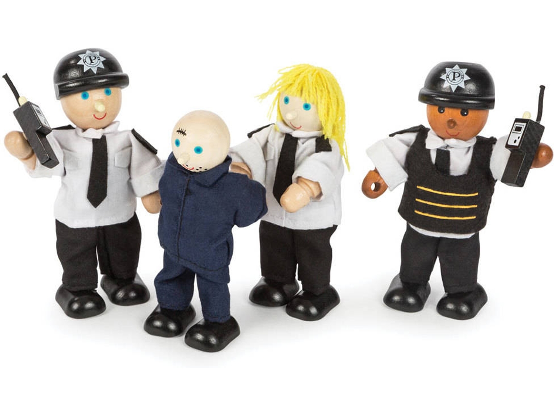 Boneco TIDLO Policias e Prisioneiros