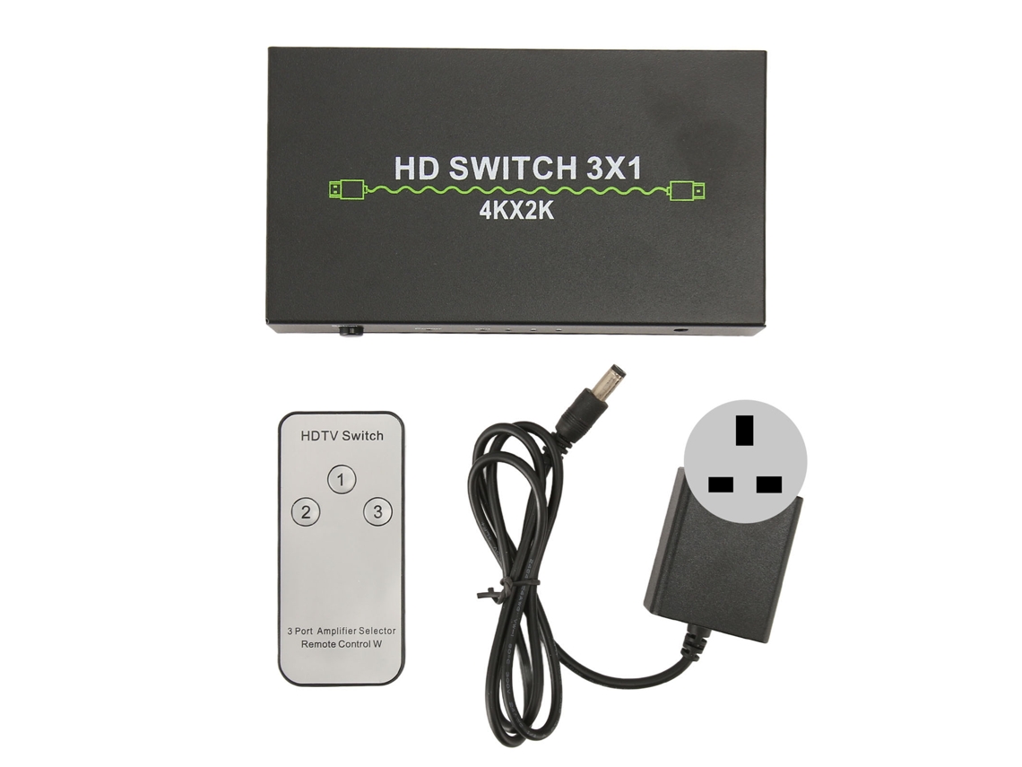 Switch Hdmi 3x1 4k 3d LAXISCREED Uk