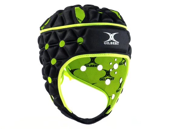 Capacete GILBERT Modelo AIR Preto e Verde (XL - 60 cm)