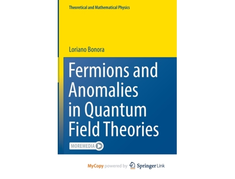 Livro Fermions and Anomalies in Quantum Field Theories de Bonora Loriano Bonora (Inglês)
