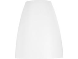 Cúpula Para Lâmpada E12 Com Furo De 30 Mm, Plástico Branco