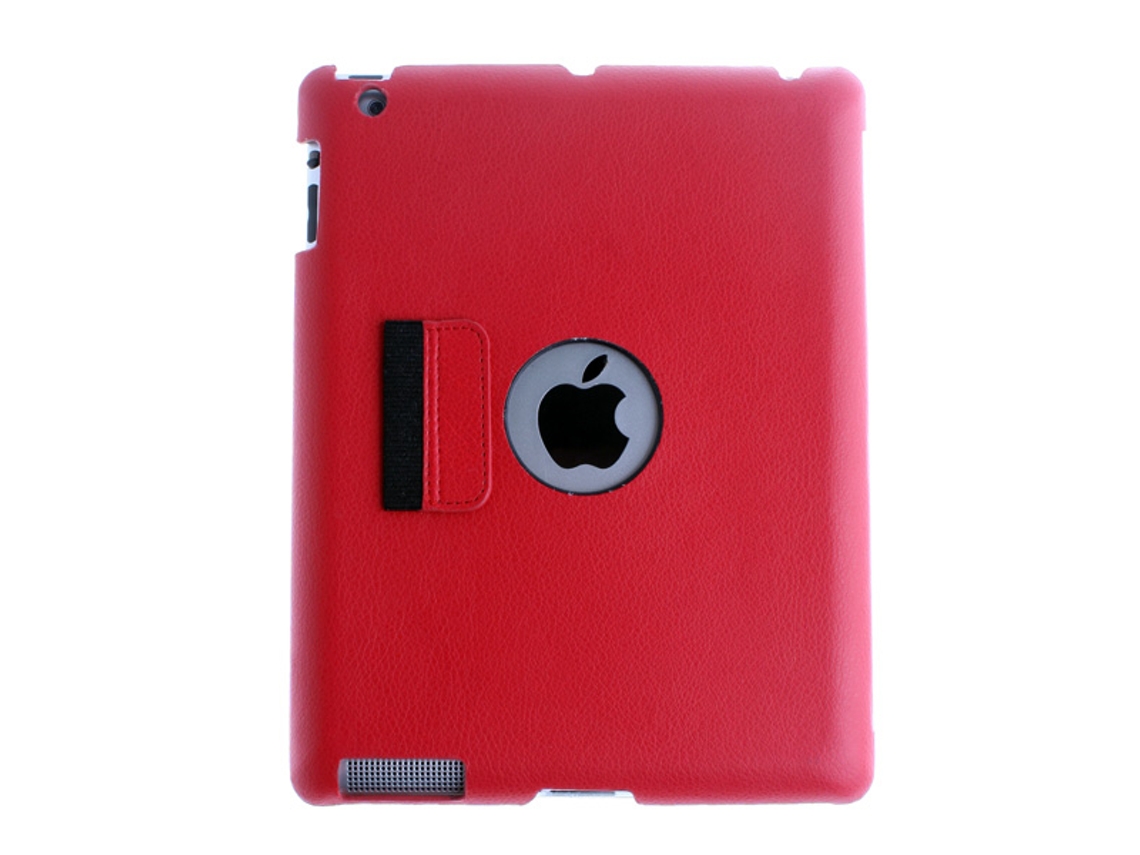 Capa Protetora de Couro Pu para iPad 2 3 EOOCOO com Dois Dobramentos e Buraco