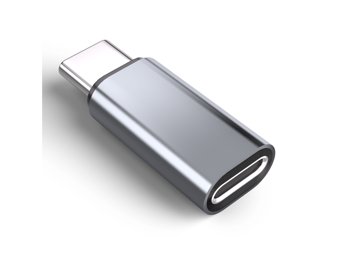 Adaptador Lightning Usb-C INF Cinzento