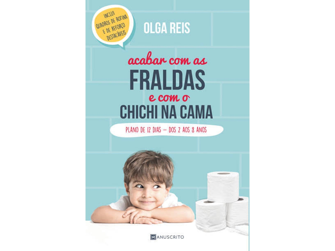 Livro Acabar com as Fraldas e com o Chichi na Cama em 7 Dias de Olga Reis (Português)