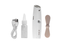 Ventilador Portátil Usb com Sprayer Branco Viajem Exterior