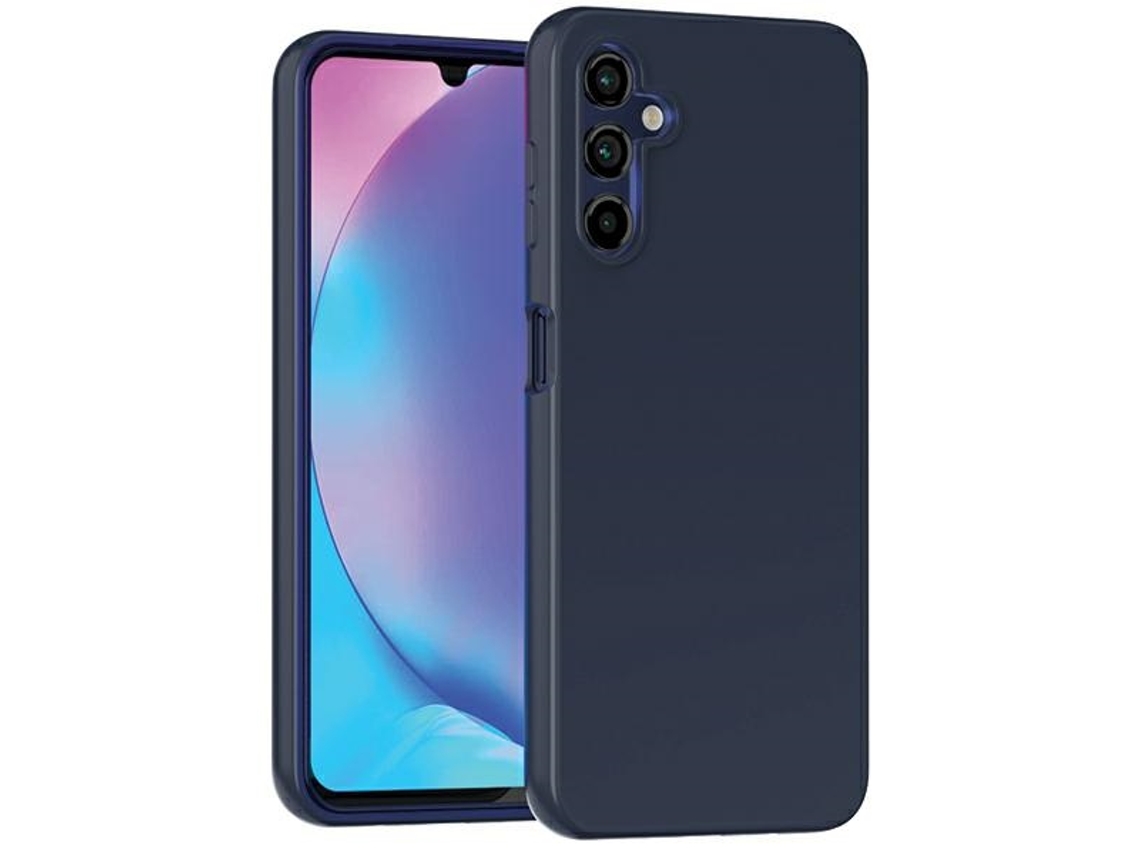 Capa Gentil Meia Noite para Samsung Galaxy A15 MERCURY Pele Sintética Preto
