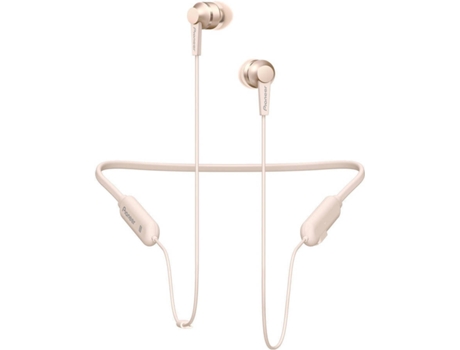 Auriculares Bluetooth PIONEER Se-C7Bt-G (In Ear - Microfone - Dourado) — In Ear | Microfone | Atende chamadas