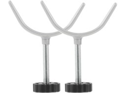 Conjunto De 2 Parafusos Aço E Ferragens Para Portão Estimação Com Design Estável Fácil Instalação Uso Familiar