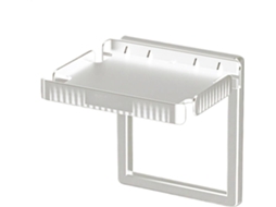 Prateleira De Tomada Para Banheiro, Prateleira De Parede Adesiva Que Economiza Espaço Suporte Tomada Vertical Decorativo