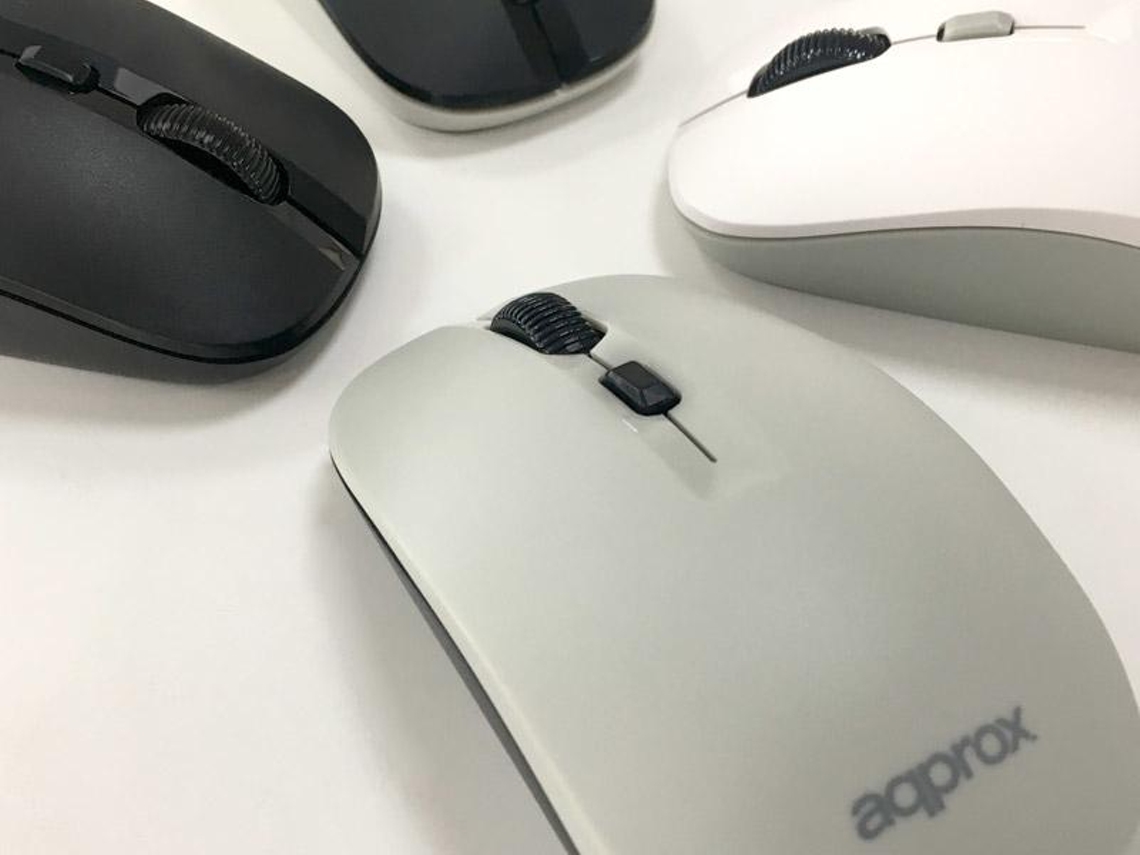 Approx Xm180 Rato Mão Direita Rf Wireless Ótico 1600 Dpi