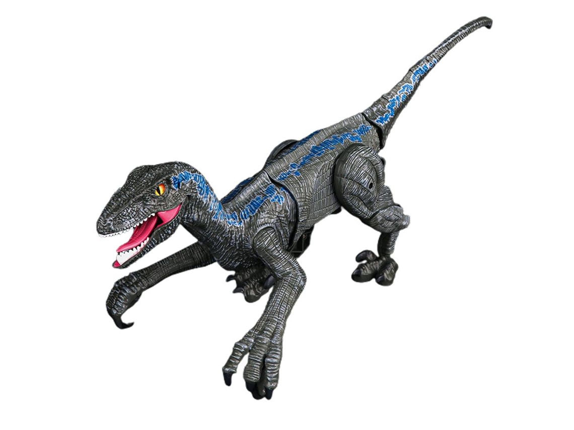 Brinquedo De Dinossauro Com Controle Remoto Realista Robô Rc Com Luz Led E Rugido Presente Para Meninos E Meninas