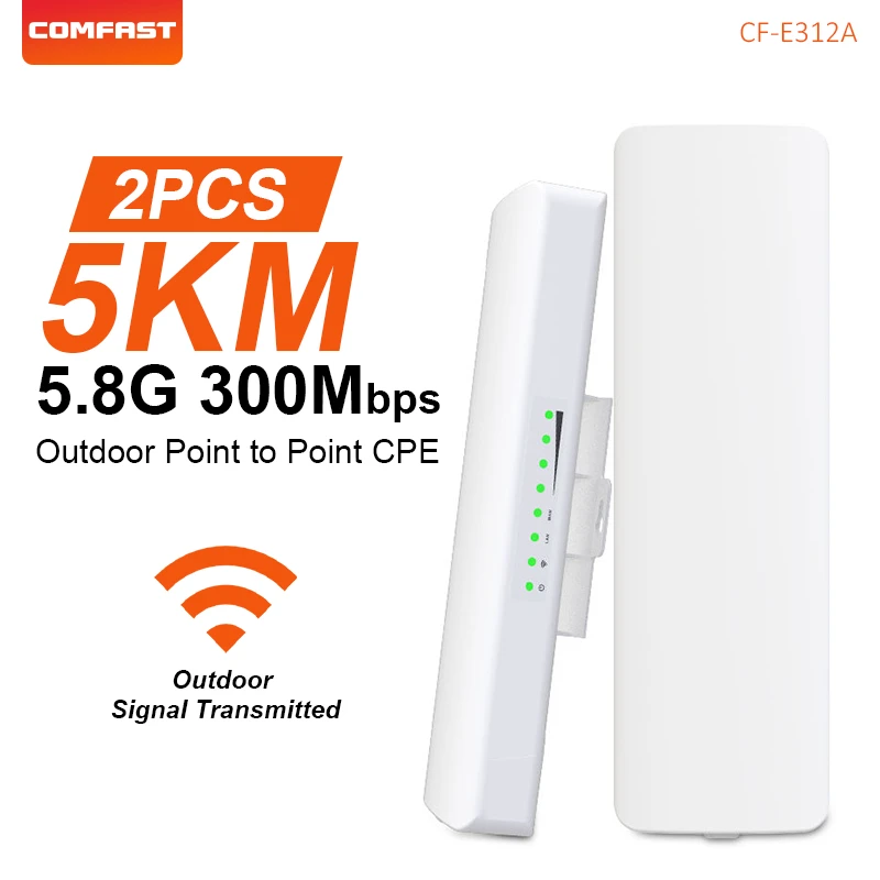 (900mbps 5.8g) 48v Ponte Wifi Amplificador Sem Fio Repetidor Extensor Roteador