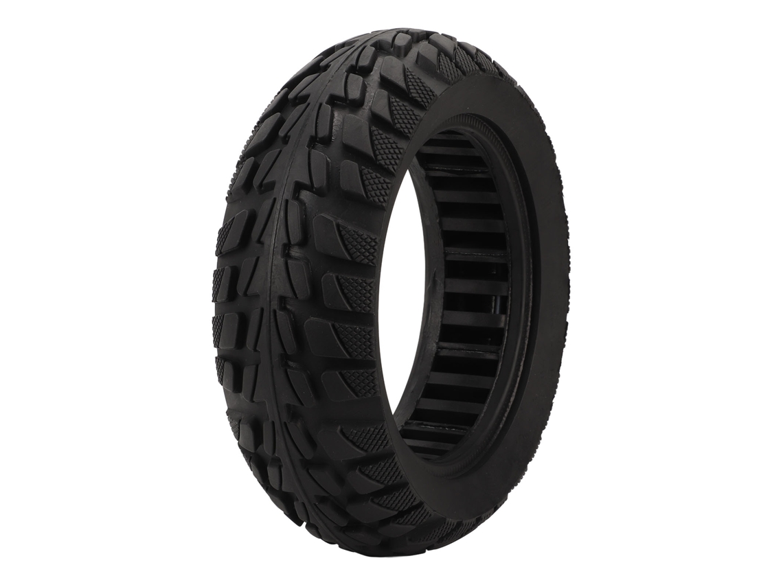 Pneu Solido Off Road De 10 Polegadas Para Scooter Elétrico De Borracha Substituição Anti-deslizante