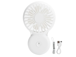 Laxiscreed Mini Ventilador Usb De Bolso, Leve, Ultra-fino E Ideal Para Viagens