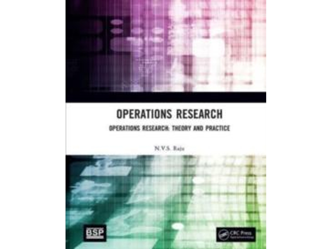 Livro Operations Research De Nvs Raju (inglês)