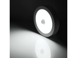 Luminária De Teto (luz Branca 12w) Com Sensor De Presença Pir, Luz Led.