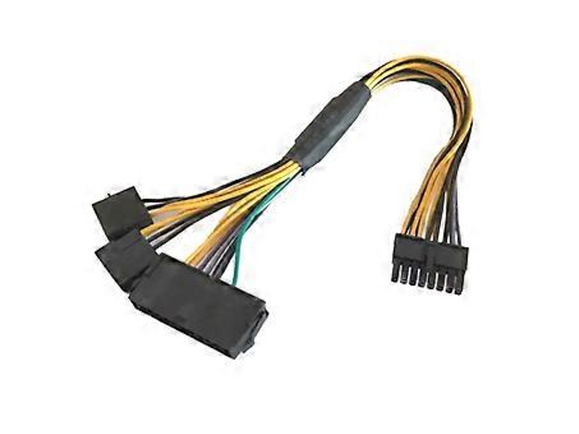 Cabo Conversor Atx24pin Para 16pin Confiável Para Computador, Cabo Adaptador De Alimentação Para Placa Mãe De 30 Cm Slowmoose
