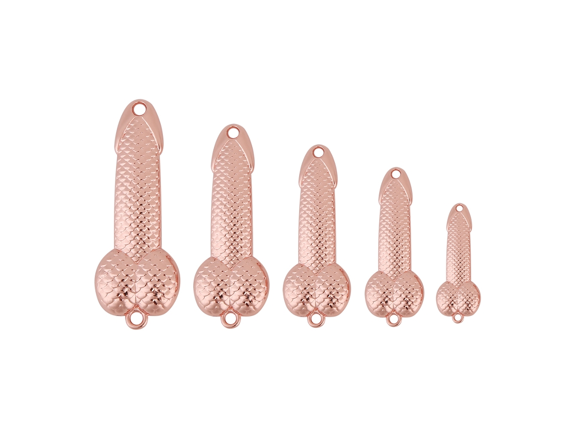 Lure (metal Spoon, Envelope Package) A Pack Of 5 Vib Metal Spoon Lures 3g-7g-11g