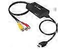 Conversor RCA para HDMI YURU, adaptador composite, suporte 1080p