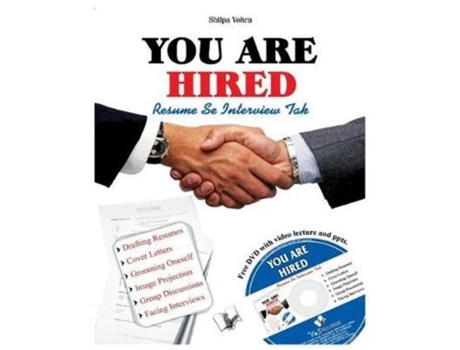 Livro You Are Hired - Resumes Amp Interviews De Shilpa Vohra (inglês)