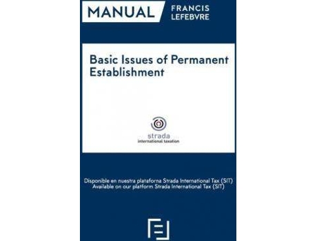 Livro Manual BASIC ISSUES OF PERMANENT ESTABLISHMENT de Lefebvre-El Derecho (Espanhol)
