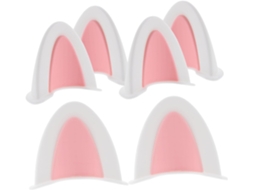 Conjunto De 3 Pares De Acessórios Decorativos Para Capacete Com Orelhas De Gatinho.