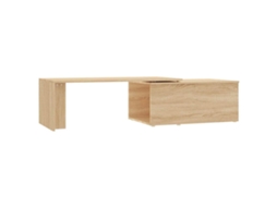 Coffee Table, Coffee Tables Vidaxl Marrom Madeira Processada (n/a)