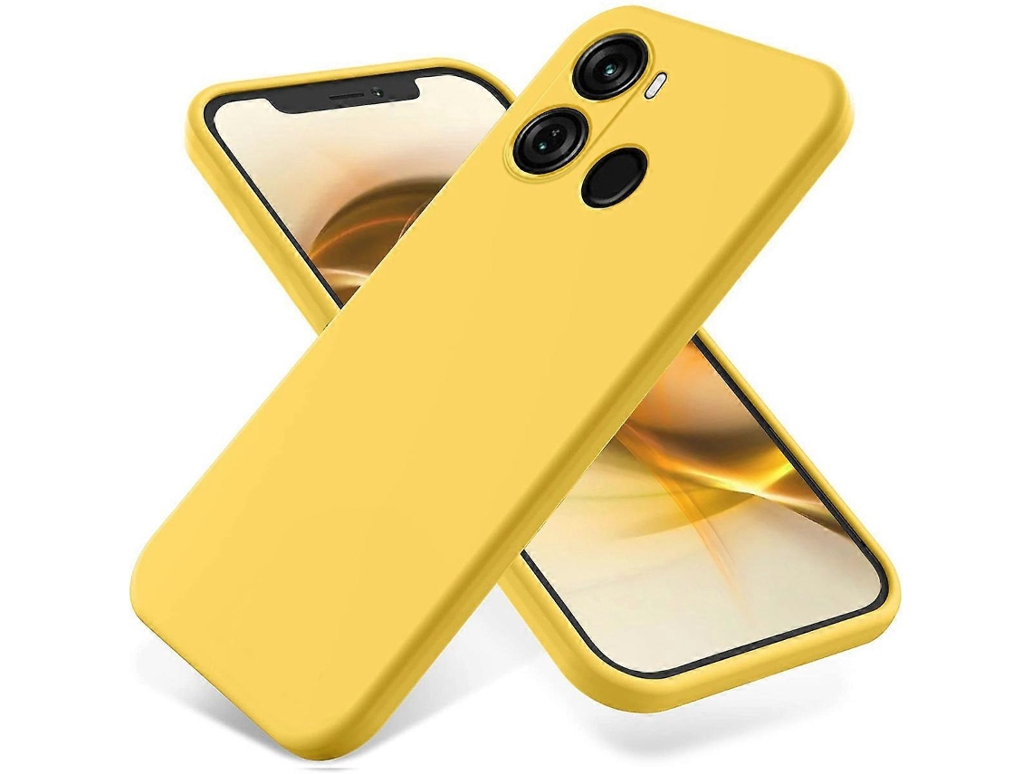 Capa De Silicone Líquido À Prova De Choque Para Itel P40