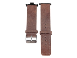 Pulseira De Couro Pu Com Cabeça Plana Estilo Vintage Para Mi Band 8 Pro, Pulseira De Substituição Ajustável B Wuo Olysi Shop