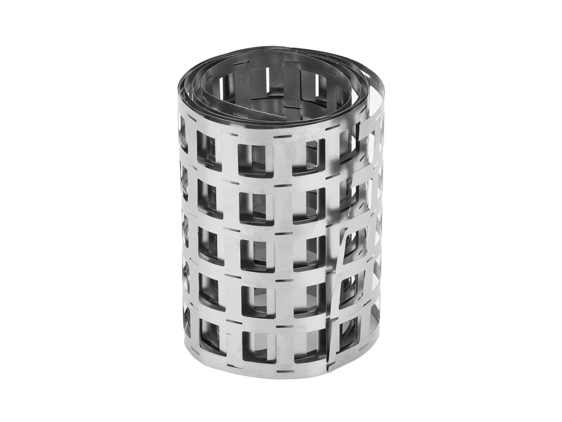 Lâmina De Aço Recuberta De Níquel 1m Para Soldadura Por Pontos De Baterias De Lítio 18650 (6p 0.15*107.5mm)