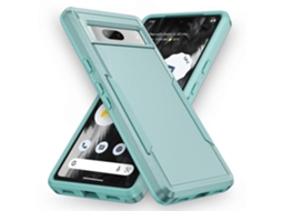 Capa Protetora De Pc Tpu De Nível Militar Para Google Pixel 7a - Verde