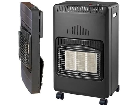 Fogão a Gás Infravermelho 4200W Nova NIKLAS Piezo Aquecimento Auxiliar Volume 120 M3 Dobrável