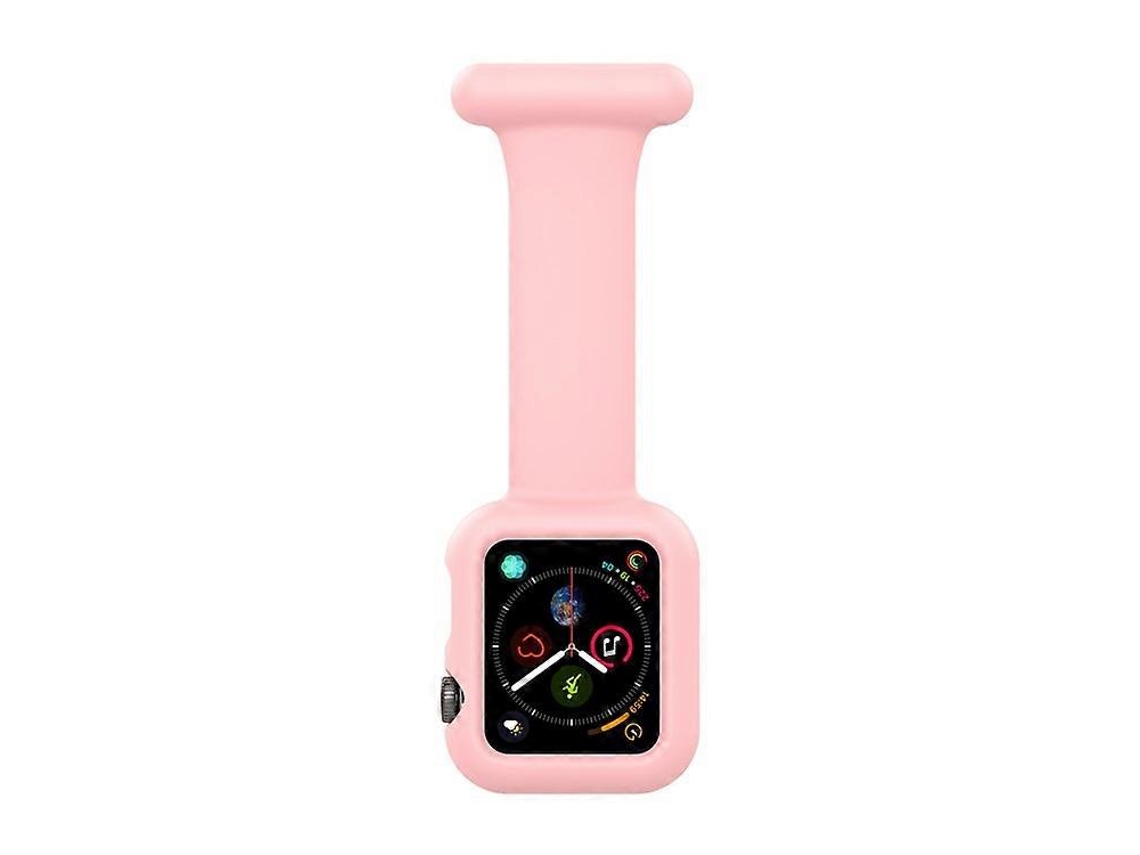 Compatível Com Apple Watch Series 9/8/7 41 Mm/6/5/4/se /se (2022)/se 40 Mm/3/2/1 38 Mm Silicone À Prova De Choque Facpoet (2023)