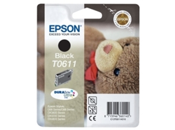 Tinteiro EPSON T0611 Preto (C13T06114020)