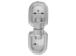 Swivel Eye&Eye Inox 316 Transparente 5 Mmlalizas
