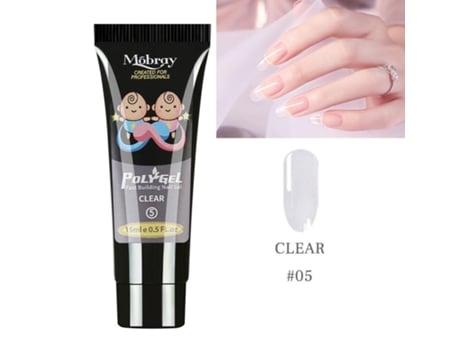 15g Poli Gel Unhas Acrylgel Dedo Estender Construtor Gel Dicas De Unhas Falsas Para Diy Ou Salão De Beleza Mobray