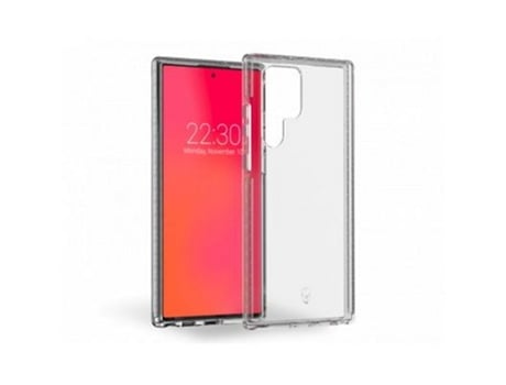 Capa para Samsung Galaxy S22 Ultra 5G/S22 Ultra FORCE CASE Plástico Transparente .