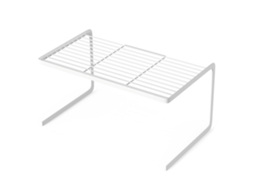 Rack de Pratos em Aço Carbono Branco S/MARCA