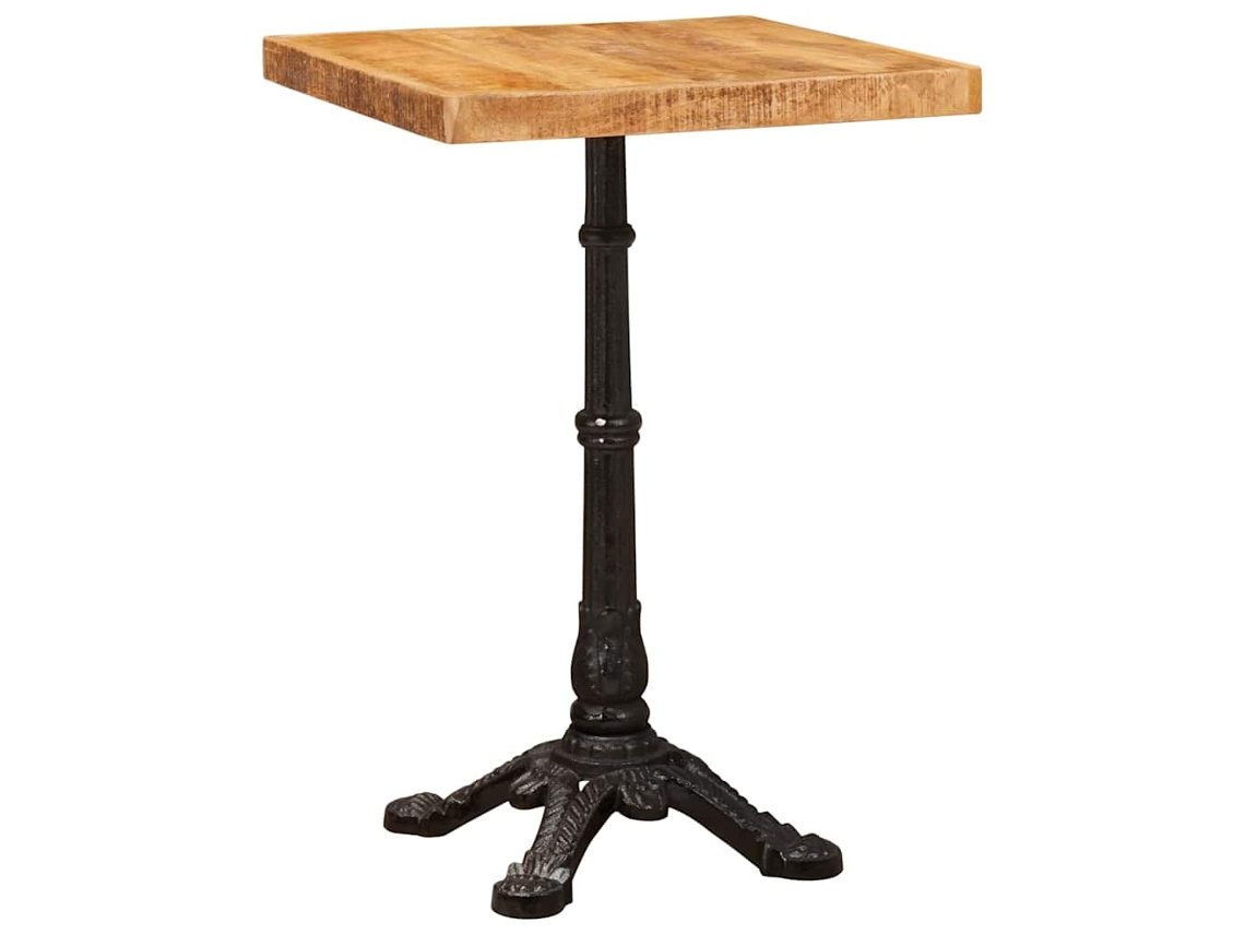Vidaxl Mesa De Esplanada 50 X 50 X 76 Cm Madeira De Manga Maciça