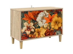 Vidaxl Gabinete Para Tv Gennep 69 X 33 X 50 Cm Sonoma
