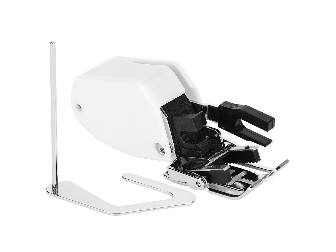 Pé de pressão Primerox com cortador lateral multifuncional para máquinas de costura