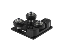 Acessórios para impressora 3D Bitray Placa V-Wheel 2020 Roda de perfil V-Wheel Perfil de alumínio Pista estilo V Slowmooose
