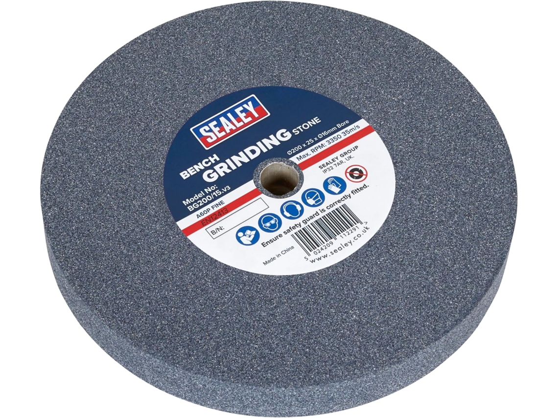 Bg200 / 15 X 200 Xx 25 Mm 16 Mm Furo A60p Pedra De Moagem Fina
