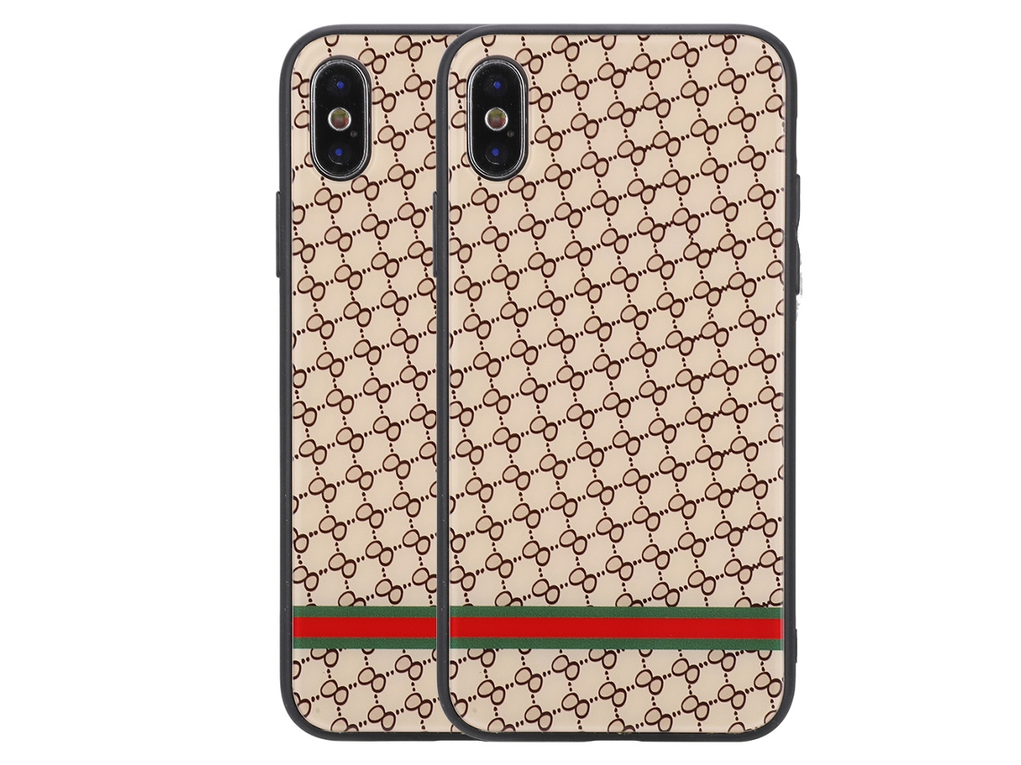 Capinha de Vidro LAXISCREED para Iphone X Padrão Clássico