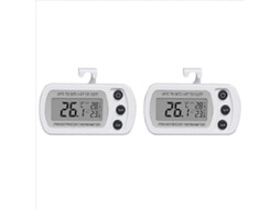 Termômetro Digital para Freezer 2x Lcd À Prova D'água Termômetro para Geladeira Termômetro Eletrônico Doméstico GOKOCO